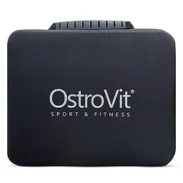 Масажер OstroVit Body Massage Gun у кейсі з насадками Black - мініатюра 5