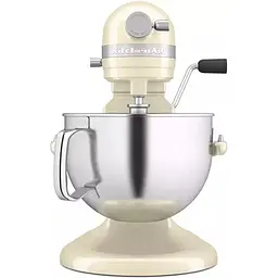 Планетарний міксер KitchenAid Artisan з підйомною чашею 5.6 л кремовий (5KSM60SPXEAC) - мініатюра 5