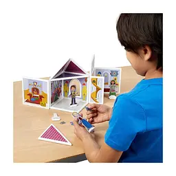 Ігровий набір Melissa & Doug магнітний Середньовічний замок (MD30662) - мініатюра 5
