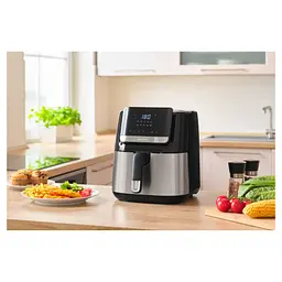 Мультипіч Sencor Vita Fryer нержавіюча сталь-чорна 1600 Вт (SFR6600SS) - мініатюра 9