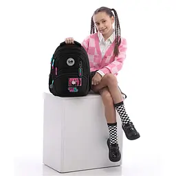Рюкзак GoPack Education 175M-2 Anime girl Чорний (GO26-175M-2) - мініатюра 18