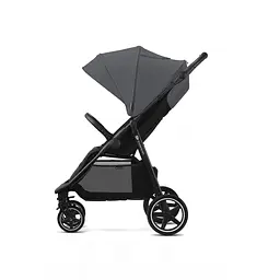 Прогулянкова коляска Kinderkraft Route Platinum Grey - мініатюра 2