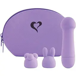 Вібратор для клітора FeelzToys Mister Bunny 13.5 см фіолетовий