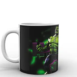 Кухоль GeekLand Халк Hulk wallpaper HU.02.012 330 мл білий - мініатюра 2
