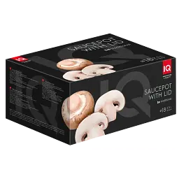 Каструля IQ Be Traditional 18 см (2.5 л) з кришкою IQ-2046-18 - мініатюра 5