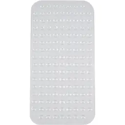Килимок для ванної масажний Eco Fabric Сфери 70х37 см прозоро-білий (7037-001) - мініатюра 2