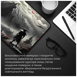 Килимок для мишки GamePro MP145RS Gray (MP145RS) - мініатюра 8