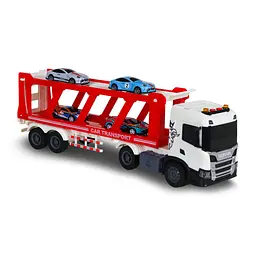 Ігровий набір серії "Large Truck" – АВТОПЕРЕВІЗНИК SCANIA (автоперевізник, 4 машини, світло, звук) TechnoDrive 6414KS - мініатюра 11