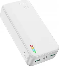 Універсальна мобільна батарея Power Bank Joyroom T-018 30000mAh (Білий) - мініатюра 3