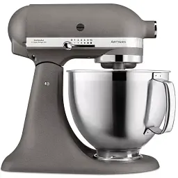 Кухонна машина KitchenAid Artisan 4,8 л 5KSM185PSEGR з відкидним блоком сірий