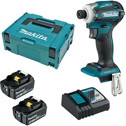 Гвинтокрут імпульсний акумуляторний Makita DTD172RTJ (180 Нм, 1/4", BL, LXT)