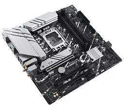 Материнська плата LGA1700, Asus PRIME B760M-A WIFI, B760, 4xDDR5, Int.Video(CPU), 4xSATA3, 2xM.2, 3xPCI-E 16x 4.0, Realtek 7.1, Realtek 2.5Gb, WiFi 6, Bluetooth 5.2, 5xUSB3.2/7xUSB2.0, HDMI/DP, MicroATX - мініатюра 4