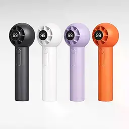 Портативний ручний акумуляторний вентилятор T-237 з USB-зарядкою • Міні вентилятор для дому, офісу, прогулянок і поїздок - мініатюра 5
