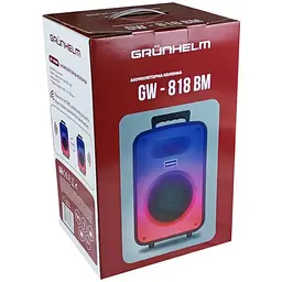 Портативна колонка Grunhelm GW-818-BM (127197) - мініатюра 10