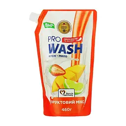 Жидкое мыло Pro Wash Фруктовый микс дой-пак 460 г (4262396140258)