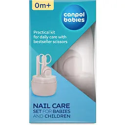 Дитячий набір для догляду за нігтями Canpol babies рожевий (9/814_pin) - мініатюра 7