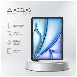 Скло захисне ACCLAB Full Glue Apple iPad Air 11 (2024) (1283126593703) - мініатюра 4