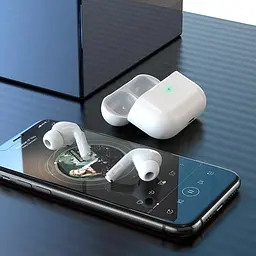 Навушники Bluetooth Hoco EW75 True wireless stereo headset White - мініатюра 7