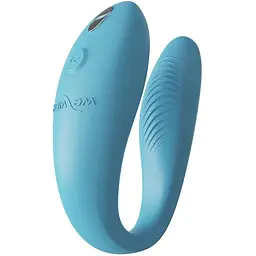 Смарт-вібратор для пар We-Vibe Sync GO Turquoise