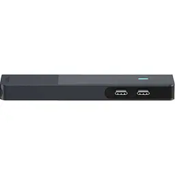 USB-Хаб Rapoo USB-C хаб UCM-2003, 7 в 1, черний (UCM-2003) - мініатюра 6