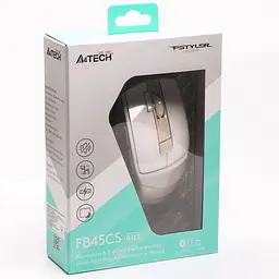 Миша A4Tech Fstyler FB45CS Air2 (Cream Beige) (FB45CS AIR2 (CREAM BEIGE)) - мініатюра 9