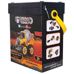 Конструктор Microlab Toys Будівельна техніка — бетономішалка (MT8908) - мініатюра 3