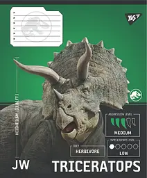 Упаковка зошитів Yes Jurassic World Strength and Power учнівський загальний 10 шт./48 кл. (767672) - мініатюра 6