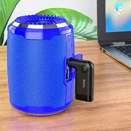 Bluetooth FM Трансмітер Hoco E53 Dawn Sound, бездротовий Чорний - мініатюра 5