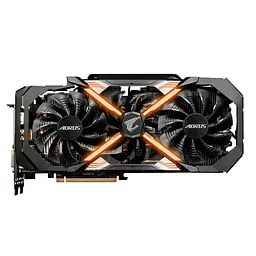 Відеокарта Gigabyte GTX 1080Ti 11Gb Aorus (GV-N108TAORUS-11GD) (GDDR5X, 352 bit, PCI-E 3.0 x16) Б/в
