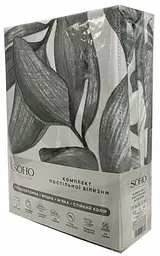 Комплект постільної білизни Євро 200х220 см Shades Silver SOHO pbe0050864 - мініатюра 4