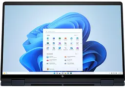 Ноутбук HP ENVY x360 14-fc0018ua 14 WUXGA IPS Touch, Intel U5-125U, 16GB, F512GB, UMA, Win11, синій (AQ8R2EA) - мініатюра 2