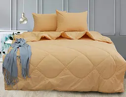 Комплект постільної білизни (Apricot Cream) 1,5-спальний TAG tekstil pbe0028655 - мініатюра 1