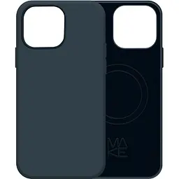 Чохол Make Apple iPhone 14 Premium Silicone MagPro Midnight