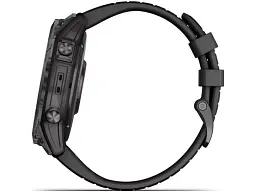 Смарт-годинник Garmin Epix Pro Gen 2 Sapphire 51mm Carbon G. DLC Tit. with Black Band (010-02804-00/01) - мініатюра 2