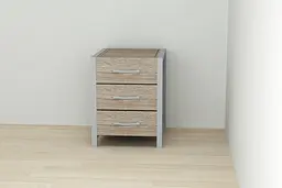 Тумба універсальна Ferrum-decor Вів'єн 3 50x41x40 сірий ДСП Дуб Сонома Трюфель 16мм (FRD-104199)