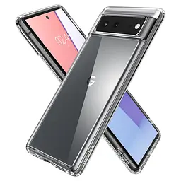 Оригінальний протиударний чохол Spigen Ultra Hybrid Crystal для Google Pixel 6 Clear (ACS03438) - мініатюра 8