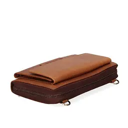 Чоловіча шкіряна барсетка Hill&Burry 12х19х5 см sum0026501 - мініатюра 3