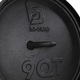 Казан з кришкою Bo-Camp Dutch Oven Cast Iron 31 cm/7.1 L Black (2122415) - мініатюра 3