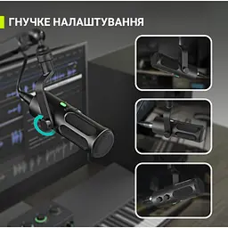 Мікрофон Fifine Tank 3 USB/XLR Black (Tank3) - мініатюра 12