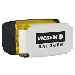 Протитуманна фара Wesem 138х78 mm / ближнє світло / з кришкою / Жовті (HMz 083.31)