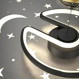 Led люстра пристільна Art 2468/480BK - мініатюра 8