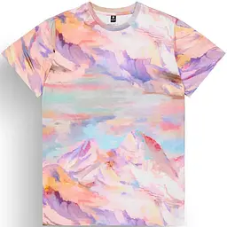 Футболка жіноча Picture Organic Aulden Printed Women M Фіолетовий-Рожевий - мініатюра 4