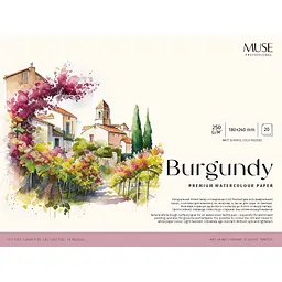 Блок Muse Aquarelle на склейці 18x24 см 20 аркушів (PB-GB-020-102)