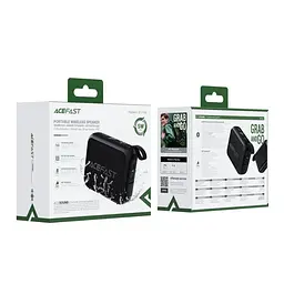 Портативна колонка ACEFAST K4 Go portable wireless speaker Black (6974316285113) - мініатюра 2
