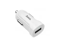 Автомобільний зарядний пристрій Hoco Z2 1.5 A White