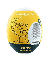 Мастурбатор-яйце самозмащувальний Satisfyer Masturbator Egg Fierce