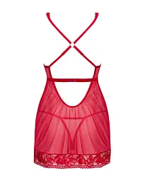 Obsessive Lacelove babydoll & thong M/L - мініатюра 4