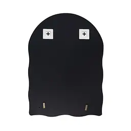 Дзеркало Lidz Anny 140.07.02 425x575x105 настінне з поличкою прямокутне з дугоподібним верхом та фігурними боками LD78AN4557 - мініатюра 4