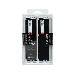Модуль пам'яті для комп'ютера DDR5 32GB (2x16GB) 6000 MHz Fury Beast Black Kingston Fury (ex.HyperX) (KF560C36BBE2K2-32) - мініатюра 5