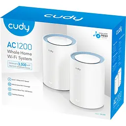 Wi-Fi Mesh система Cudy M1200 2-pack [121807] - мініатюра 5